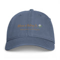 Washed Cap – “Wherever You Go, Bloom Where You’re Planted” Floral Inspirational Hat