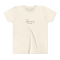 Youth Tee — "Becoming Her" Minimalist Inspirational Shirt