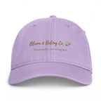 Washed Cap – “Wherever You Go, Bloom Where You’re Planted” Floral Inspirational Hat