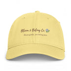 Washed Cap – “Wherever You Go, Bloom Where You’re Planted” Floral Inspirational Hat