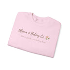 Bloom & Belong Co. Inspirational Crewneck Sweatshirt